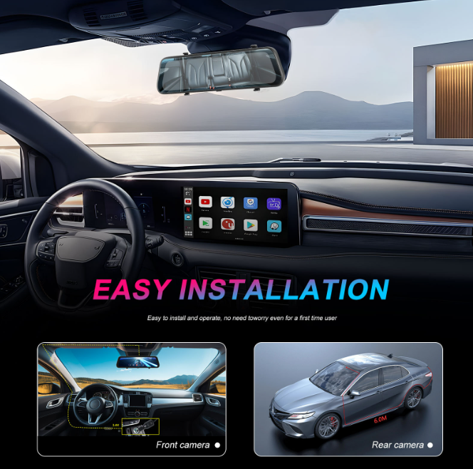 RoadVision Pro: Smart Mirror Dash Cam